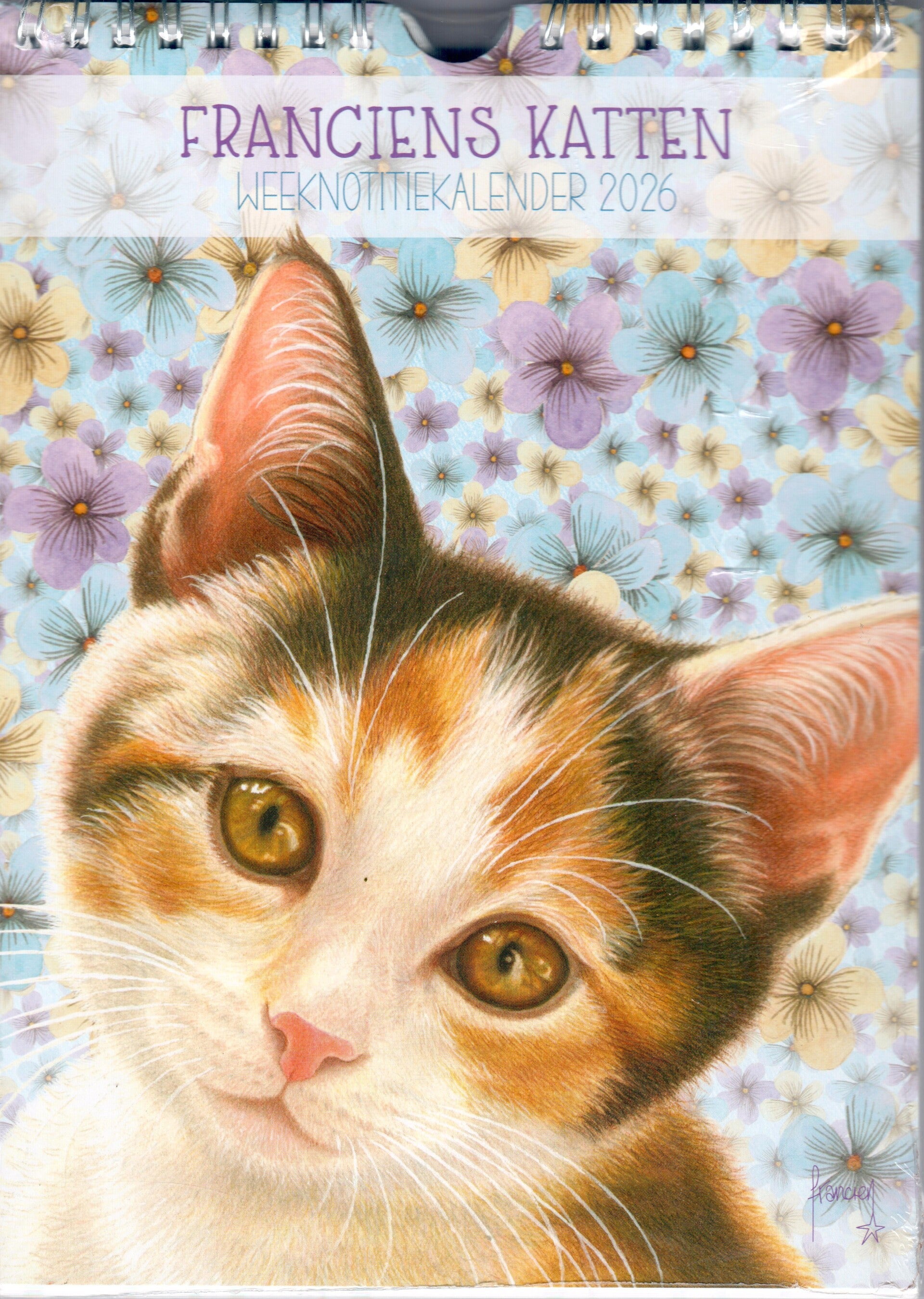 Weekkalender 2026 Franciens Katten