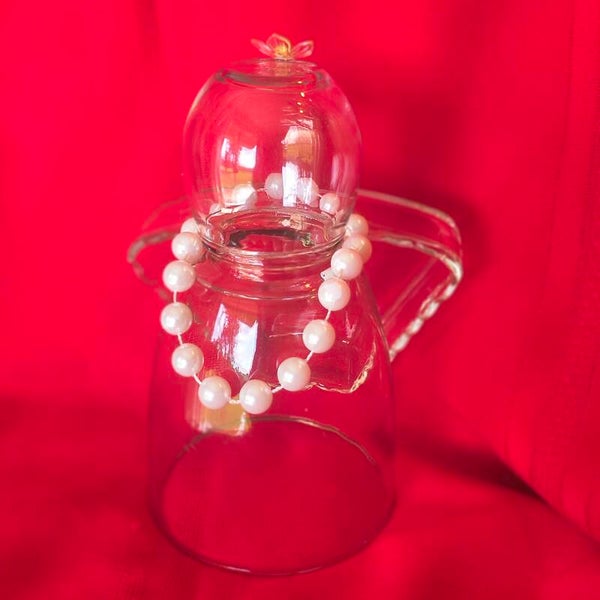 Recycled angel  "Ms. Pearly"