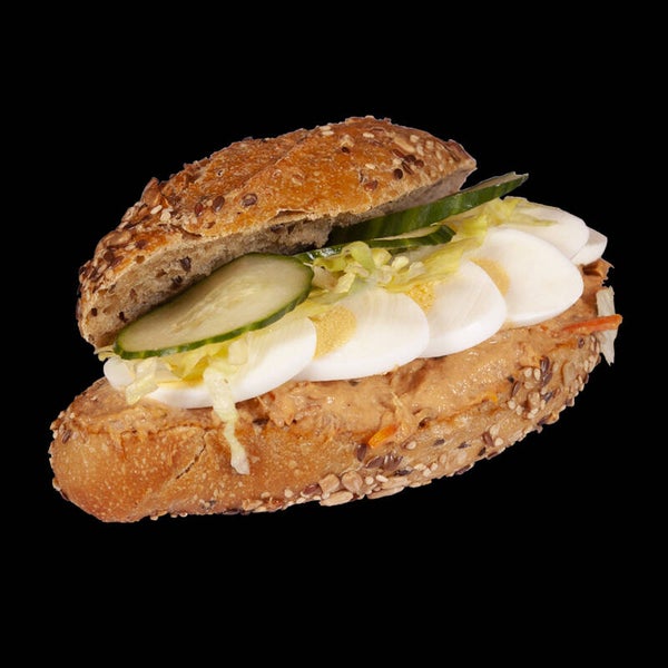 Huisgemaakte tonijnsalade