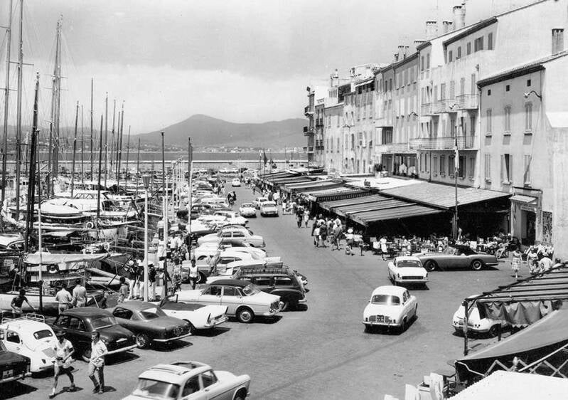 View from the Sube hotel, Saint-Tropez
