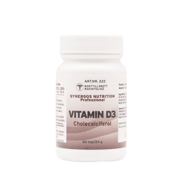 D-vitamin 50 mcg 60 kapslar