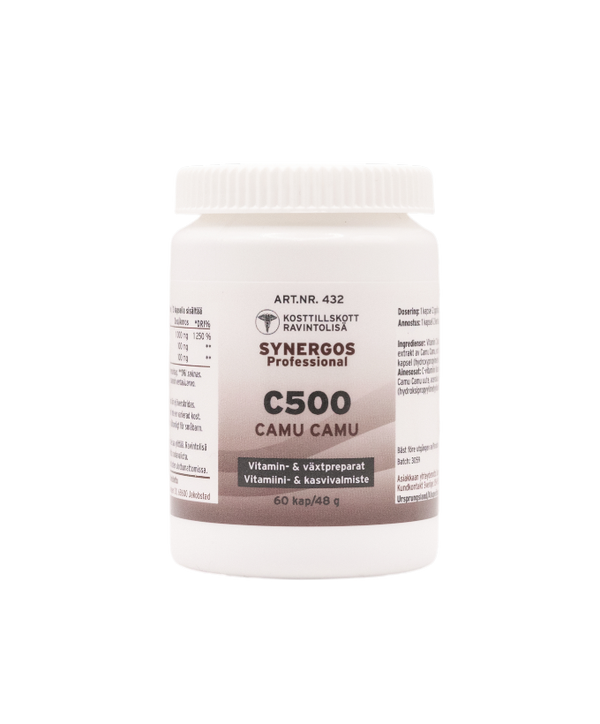 C-500 Camu Camu – C-vitamin med Camu Camu