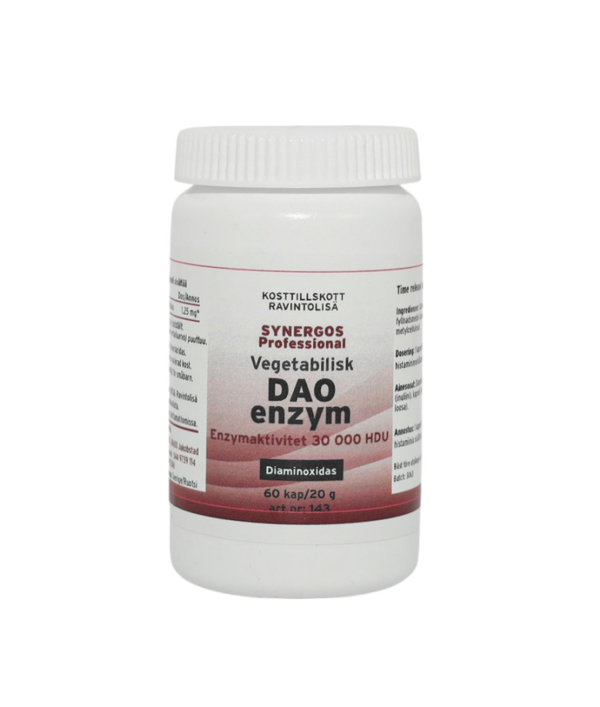 DAO enzym, 60 kap