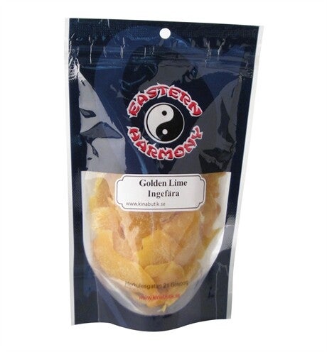 Golden lime ingefära, 100 gr.