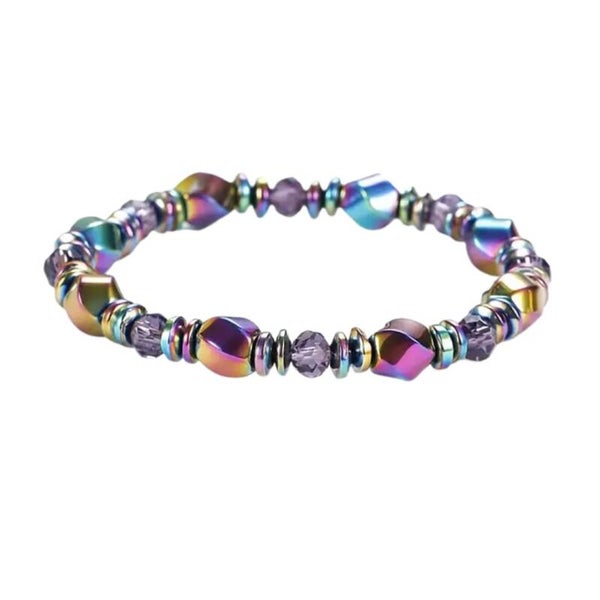 Armband hematit/magnetisk