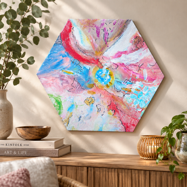Schilderij vrije val ♡