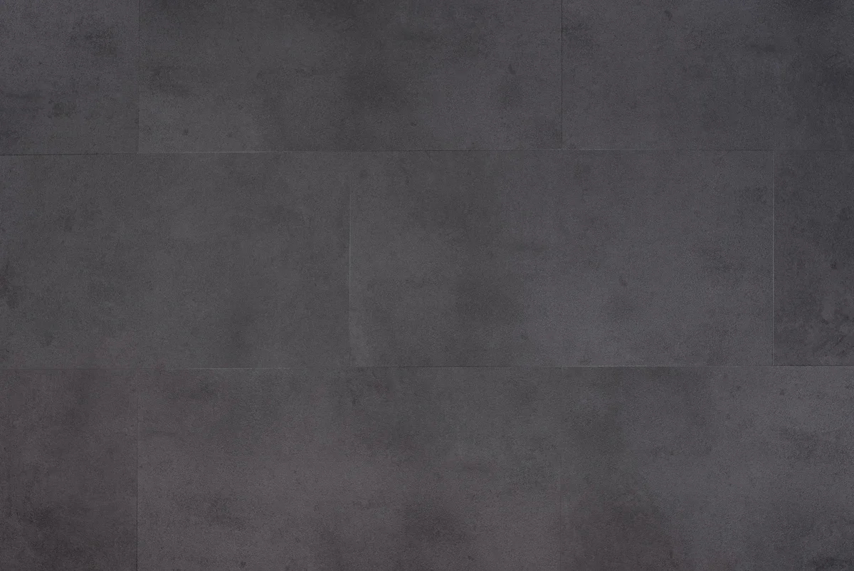 Floer Tegel Click PVC – Betonlook Zwart