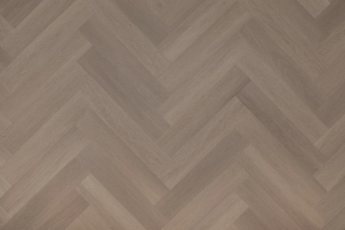 Floer Visgraat PVC – Greige Eiken