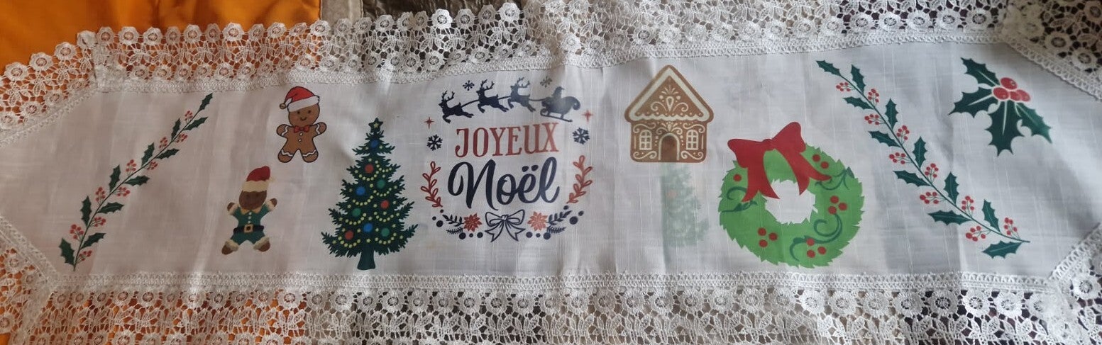 chemin de table Noel