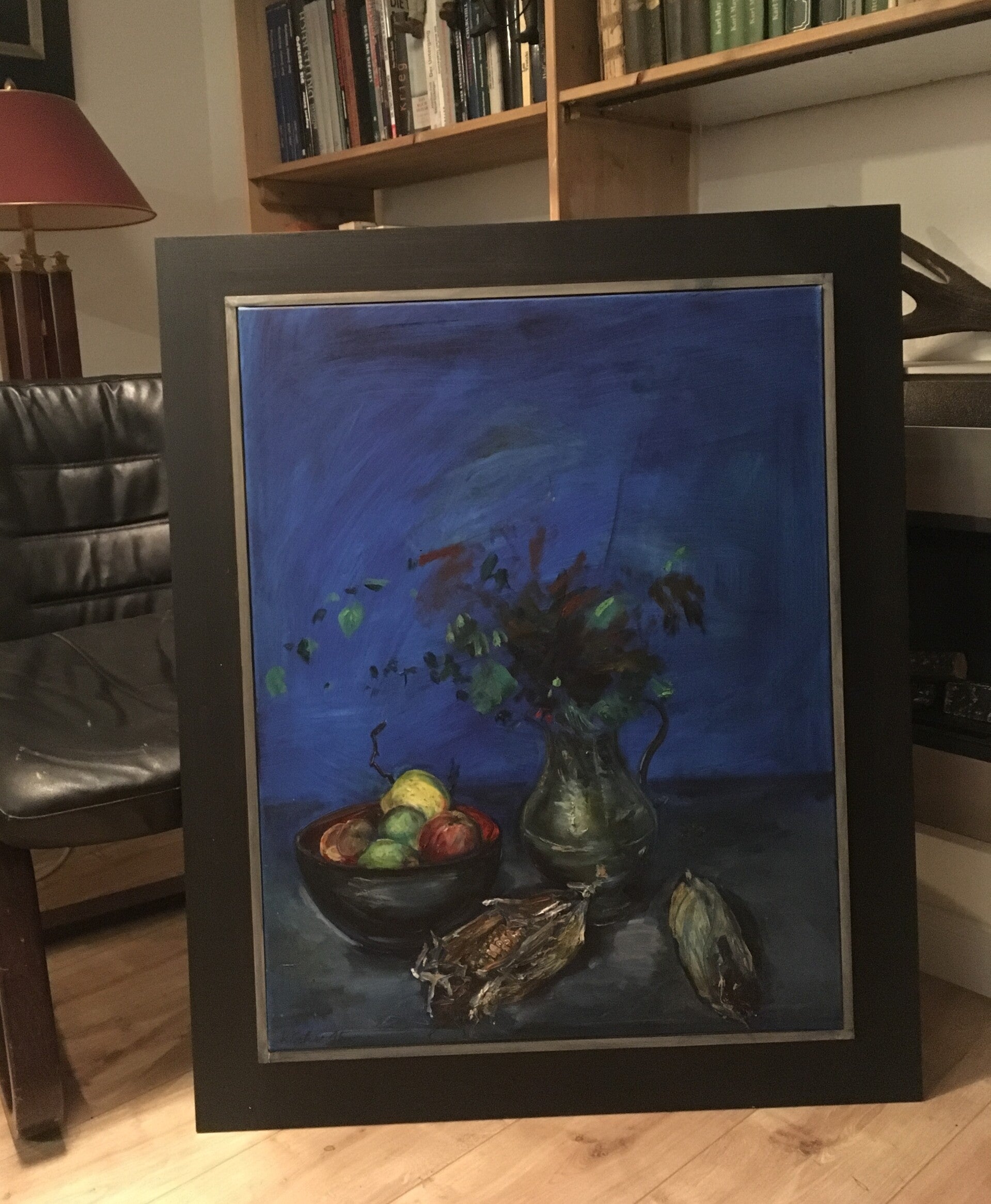 "Vergängliches" 2015, 90 x 70 cm, Öl auf Leinwand