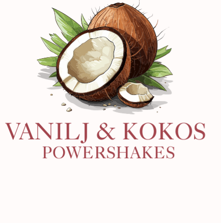 Vanilj & kokos powershakes