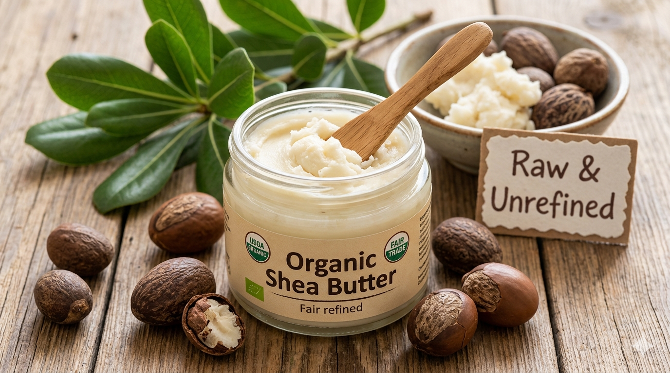 Shea Butter, Unrefined Raw Organic