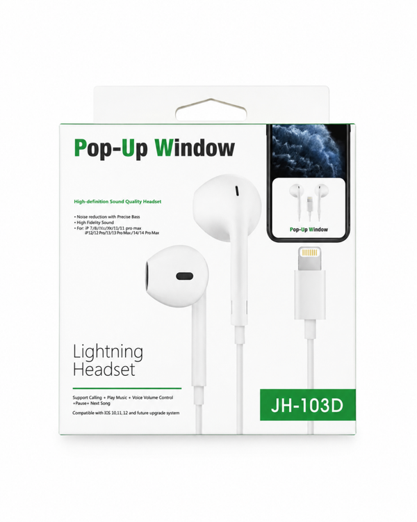Iphone Headset JH-103D