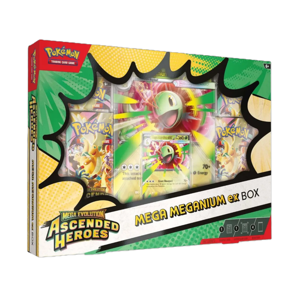 Ascended Heroes Mega Meganium ex Box