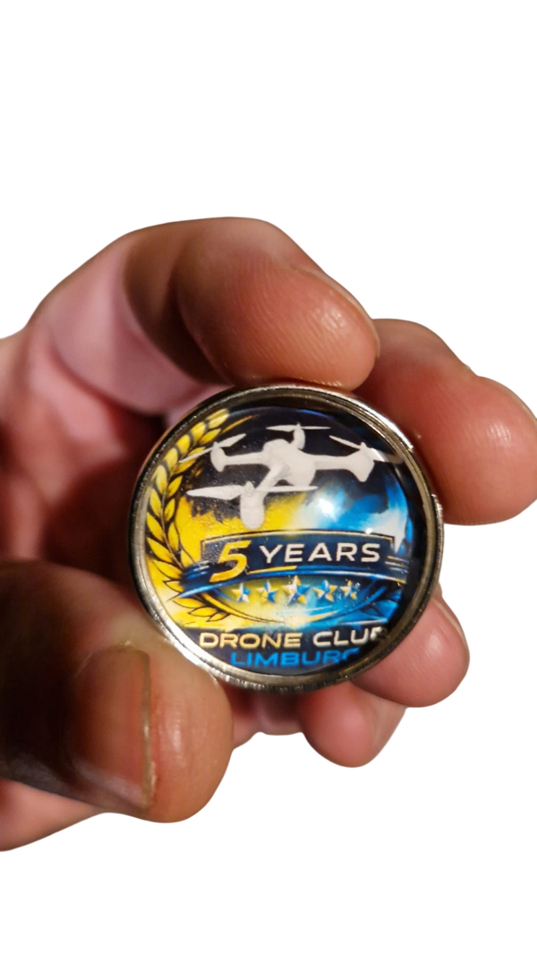 Drone Club Limburg speldje 5 jaar