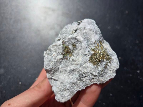 Chalcopyriet met Magnesiet, Hnutsa, Slowakije