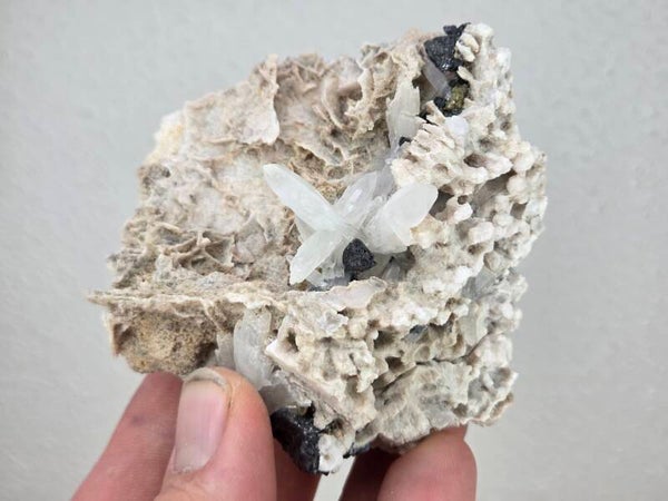 Sphaleriet, Kwarts, Veldspaat