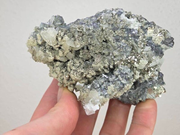 Galeniet, Pyriet en Calciet UV