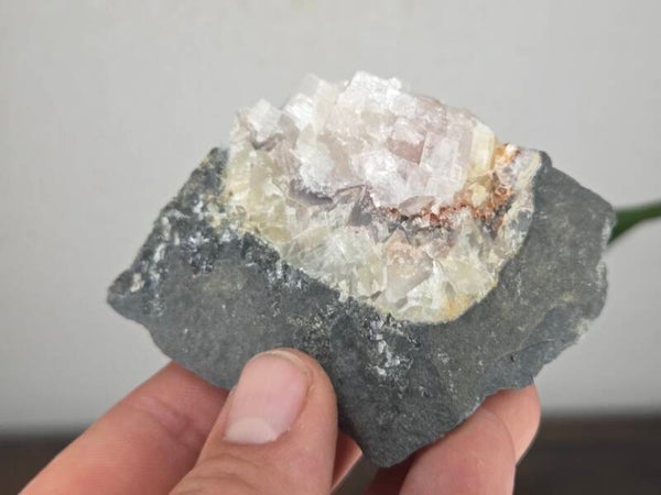 Agaat met Calciet, Duitsland