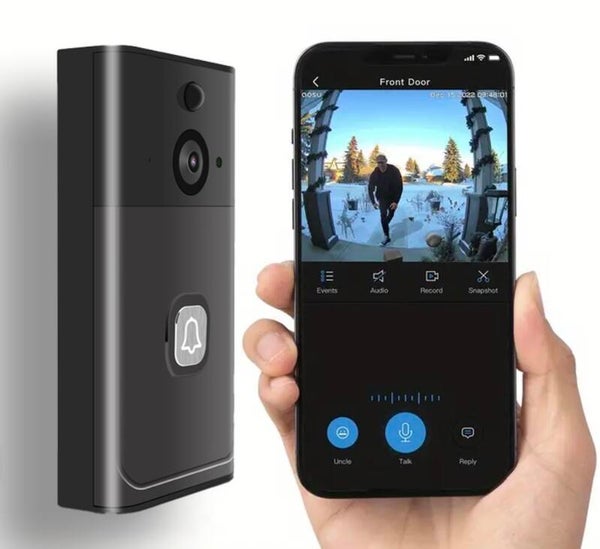 Smart HD Doorbell Camera / Wired / Battery powered (not Included