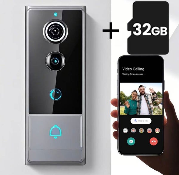 HD Doorbell Camera / Rechargeable Battery / No Existing Doorbell Required
