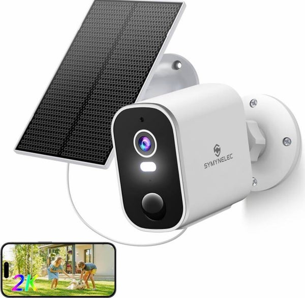 2K Security Camera / WiFi / Solar