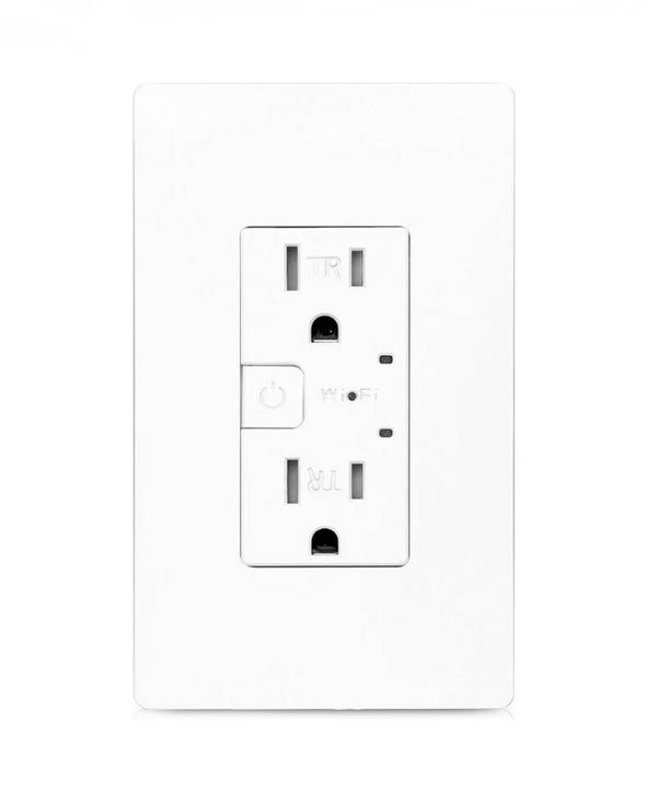 🏠 15A Smart In-Wall Outlet / WiFi / TR Tamper-Resistant