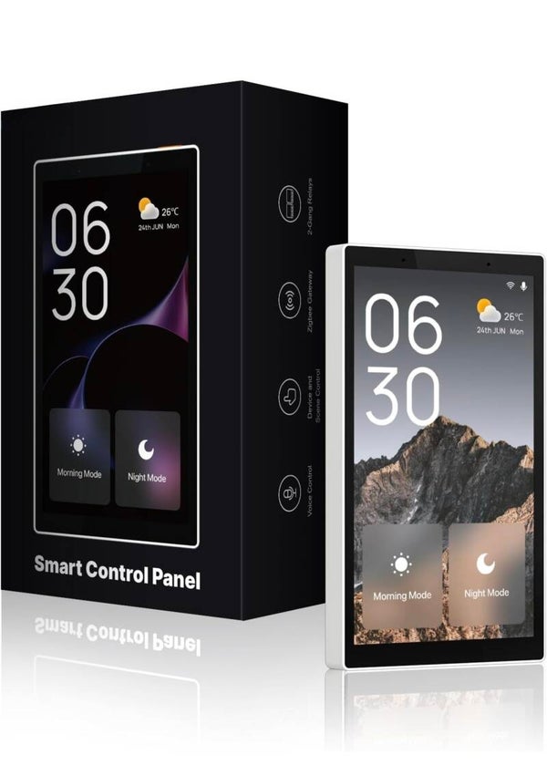 🏠 Smart In-Wall Home Control Panel / Touchscreen / WiFi / Built-In Alexa / Zigbee Hub