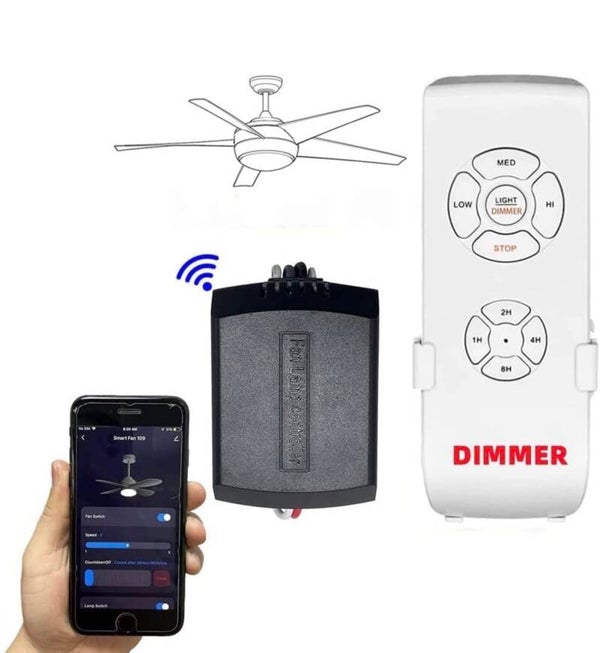 🏠 Smart Fan Remote Kit / WiFi / Bluetooth