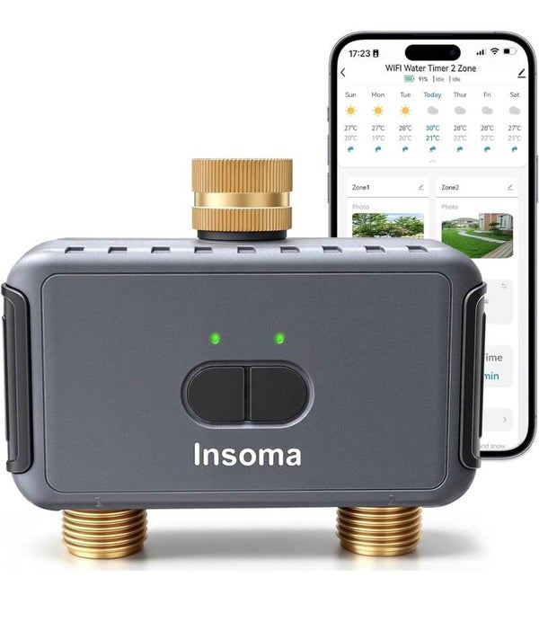 🏠 Smart 2-Zone Sprinkler Timer / WiFi / Battery Opereated