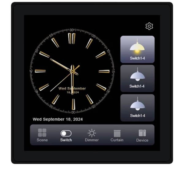 🏠 Smart In-Wall Home Control Panel / Touchscreen / WiFi