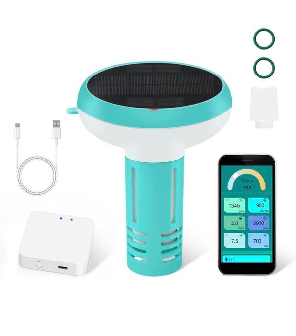 🏠 Smart Pool Tester / WiFi / Solar Powered