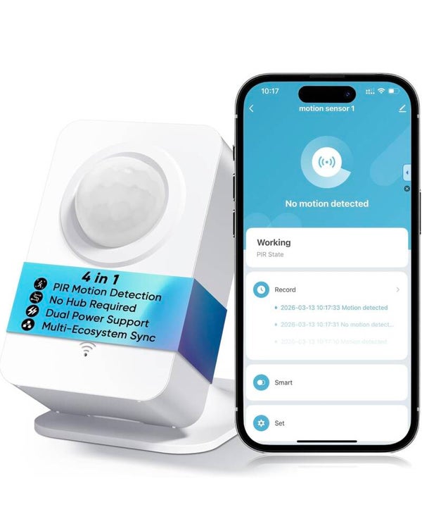 🏠 SMART PIR / MOTION SENSOR / WiFi / Battery or USB Powered