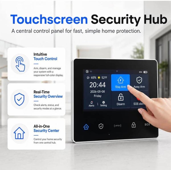 🏠 Self Monitored Security System / WiFi / 16 PC Kit