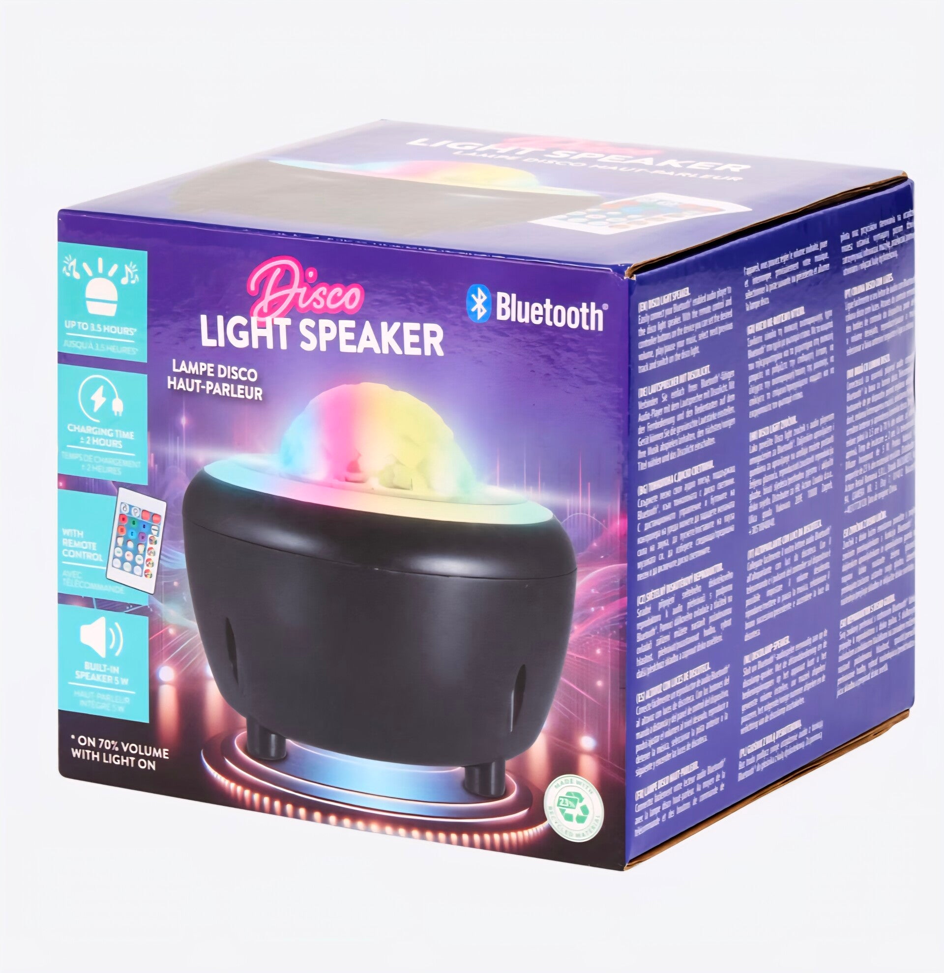 Discolamp speaker 5 watt