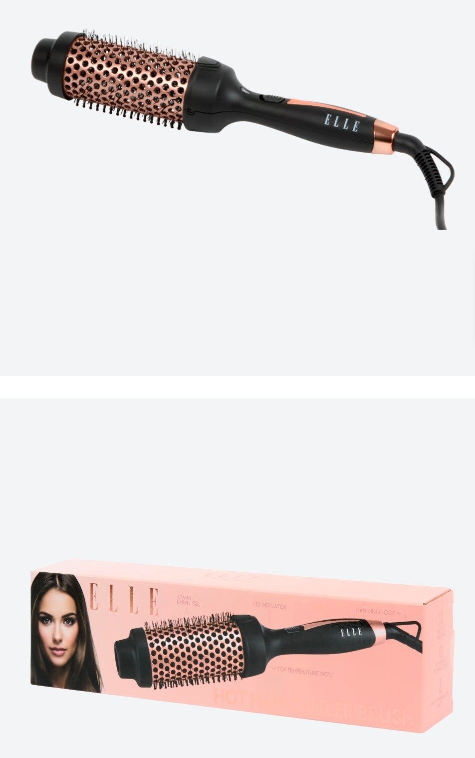 ELLE warmtestylingborstel Ø 45 mm