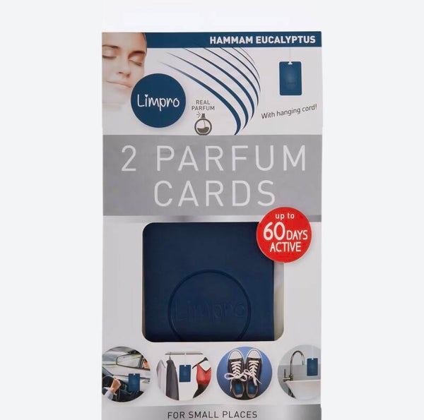 Limpro parfumkaarten navulling 2 stuks | diverse varianten