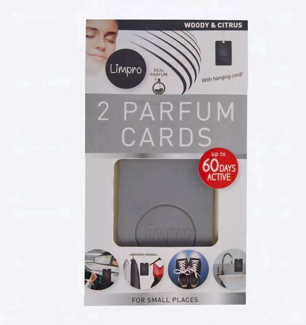 Limpro parfumkaarten navulling 2 stuks | diverse varianten