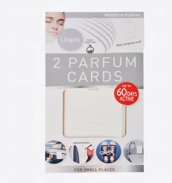 Limpro parfumkaarten navulling 2 stuks | diverse varianten