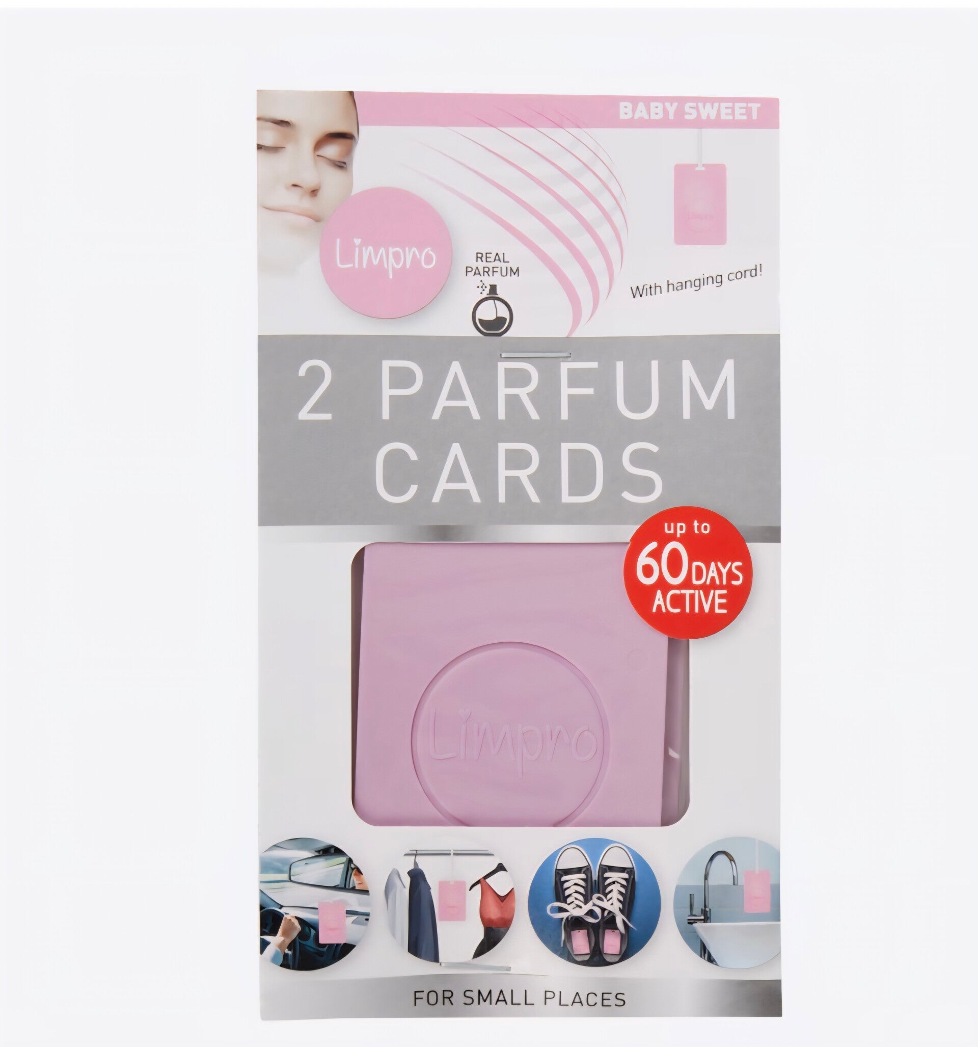 Limpro parfumkaarten navulling 2 stuks | diverse varianten