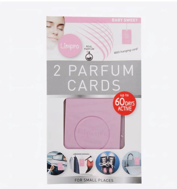 Limpro parfumkaarten navulling 2 stuks | diverse varianten