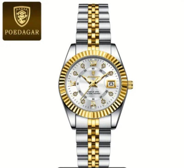 POEDAGAR Luxe Heren Quartz Horloge