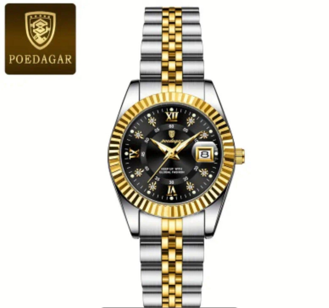POEDAGAR Luxe Heren Quartz Horloge