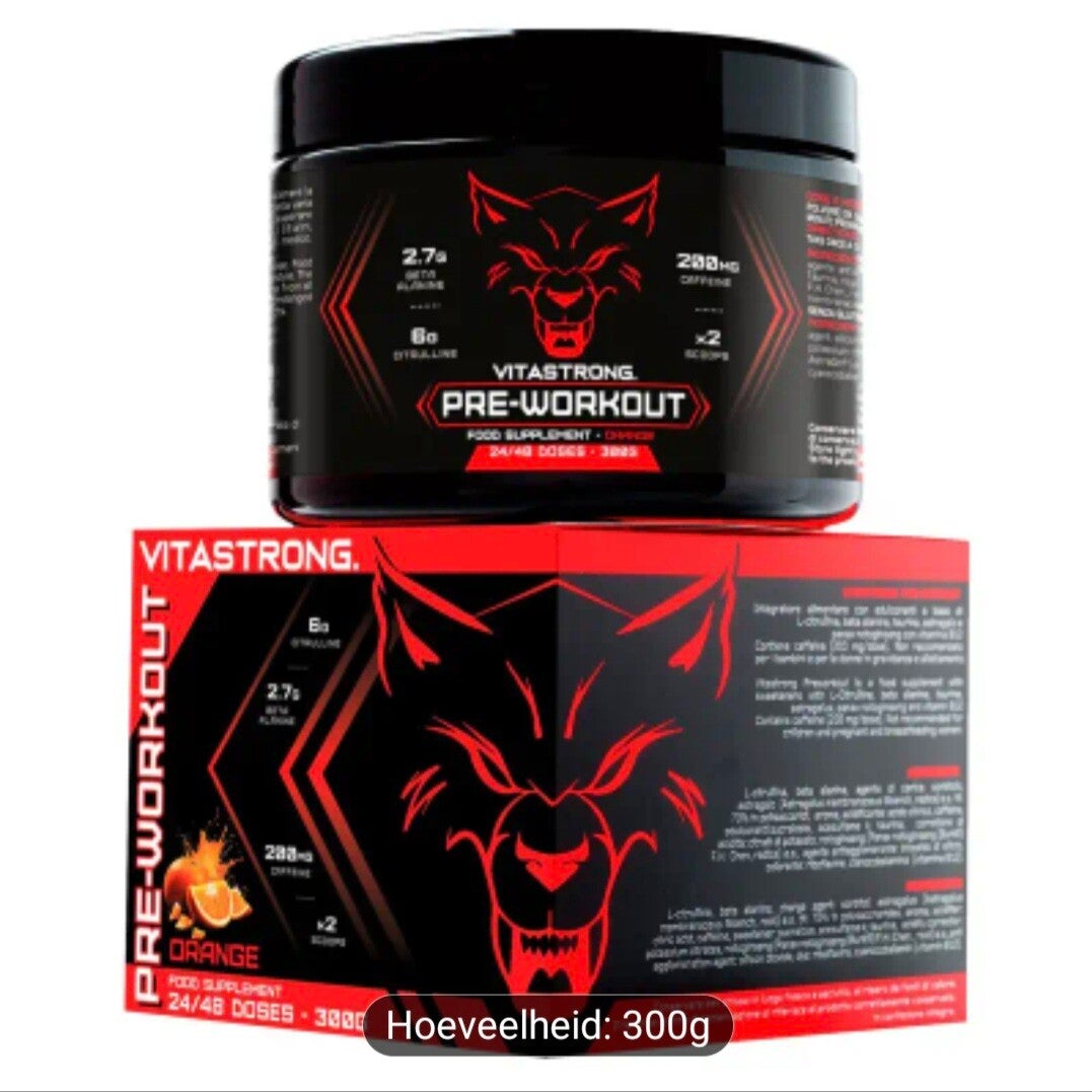 Pre-Workout Potent 300g, Vegan Preworkout