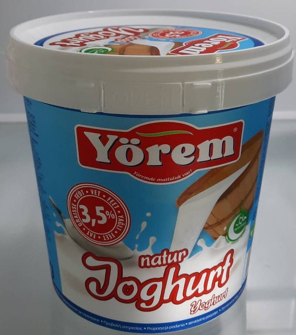 Yorem Turkse Yoghurt 3,5%  1kg