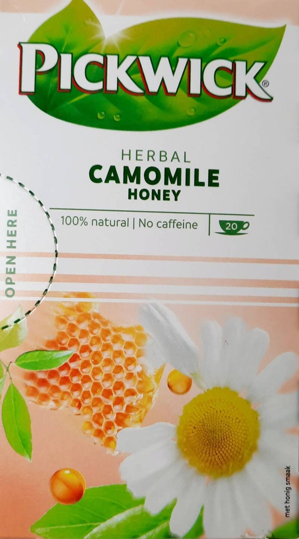 Pickwick Herbal Kamomile Honing 20 Zakjes