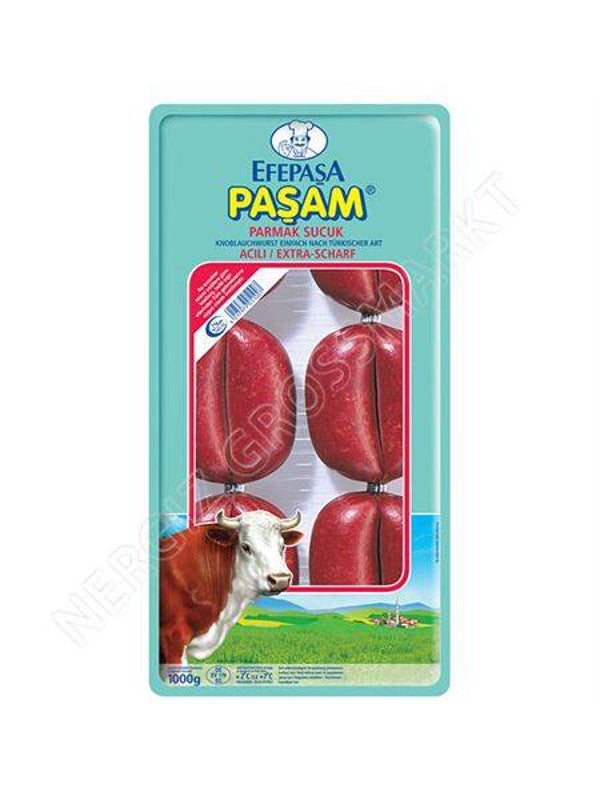 Efepasa  bluawe Sucuk knoflookworst 1kg