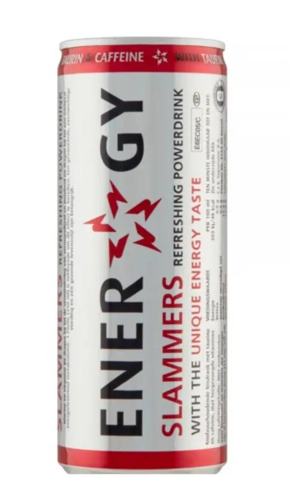 Slammer Engergi drank 250ml Inc.€0,15 statiegeld