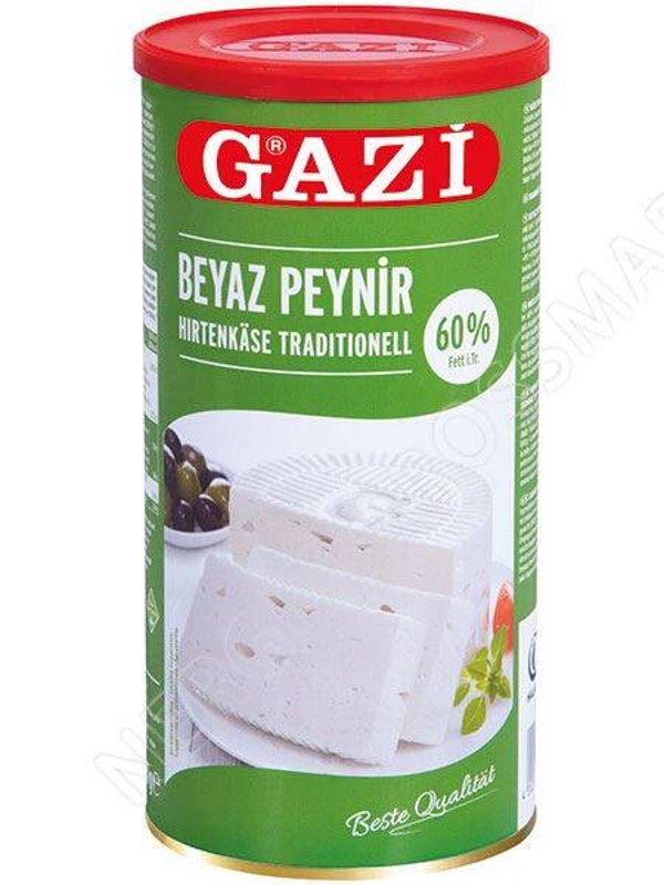 Gazi Kaas Boerenkaas 60% Blik 800g