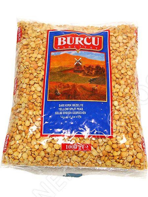Burcu gedroogde gele Splitererwten  1Kg